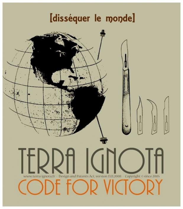 Affiche terra ignota code for victory x