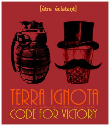 Affiche terra ignota code for victory xiv