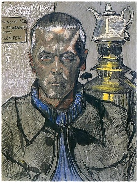 Self-Portrait with samovar