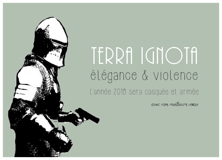 Terra ignota carte de voeux 2018