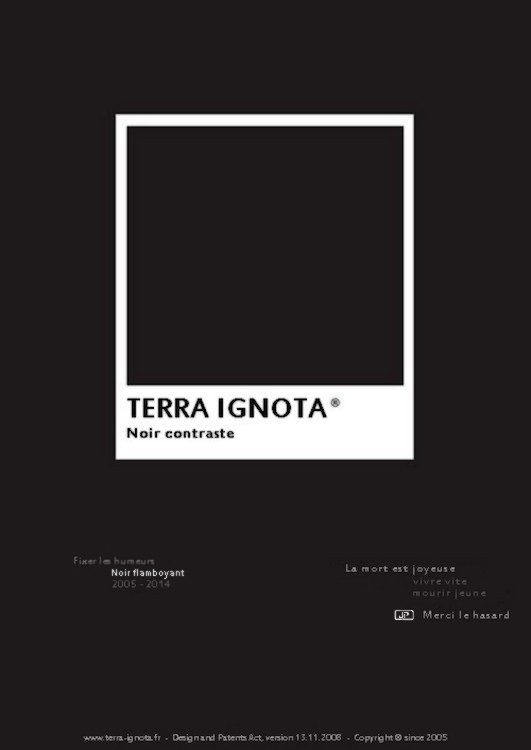 Terra ignota noir contraste