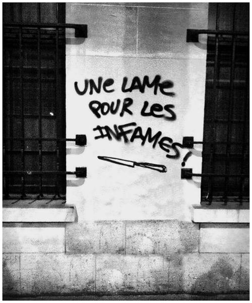 Une lame pour les infâmes