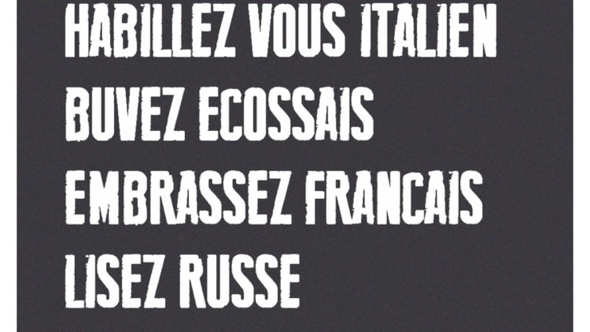Voilà toute mon occidentalité